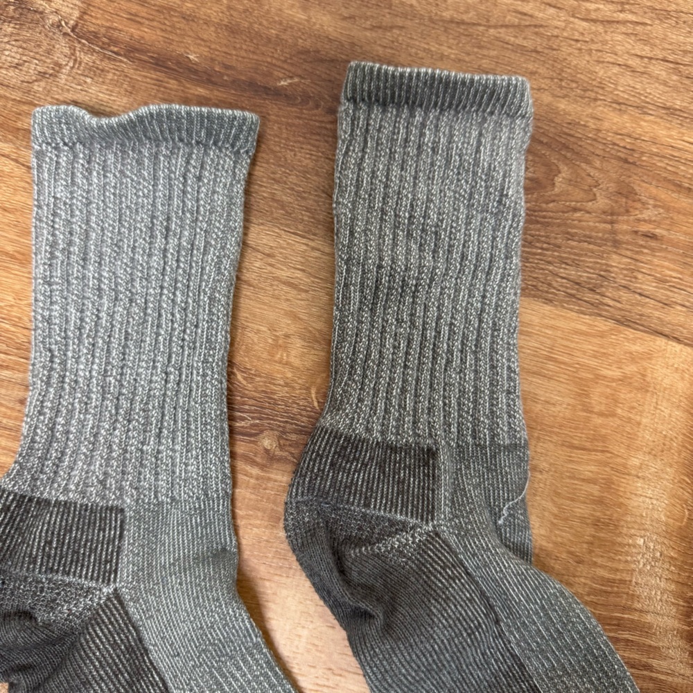 Smartwool womens merino wool ribbed crew socks - Picture 2 of 4